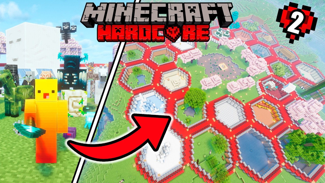 Coleccioné TODOS los mobs en Minecraft Hardcore... 1.21.11