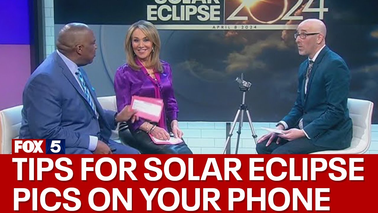Photographing the solar eclipse with your smartphone