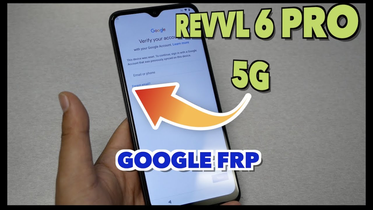 Revvl 6 Pro 5G Как обойти экран активации Google FRP для Metro от T-Mobile и T-Mobile