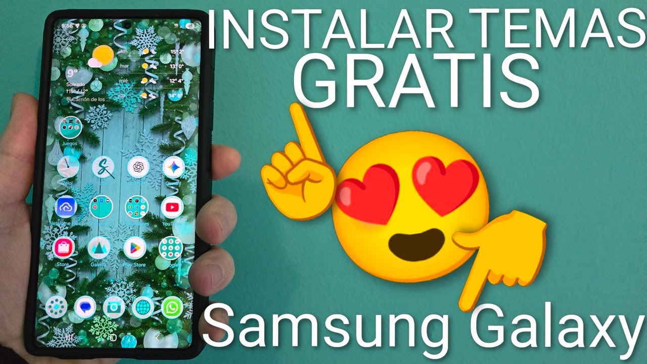 📱 ¡PERSONALIZA tu SAMSUNG! Como INSTALAR TEMAS GRATIS