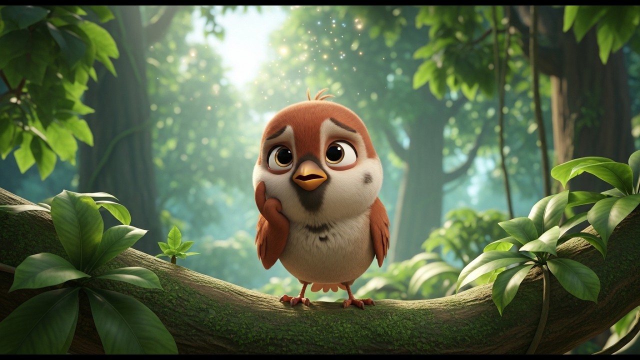 🕊️ The Bird Who Forgot She Could Fly | Inspirational Story for Kids 3D Cartoon English Moral Stories