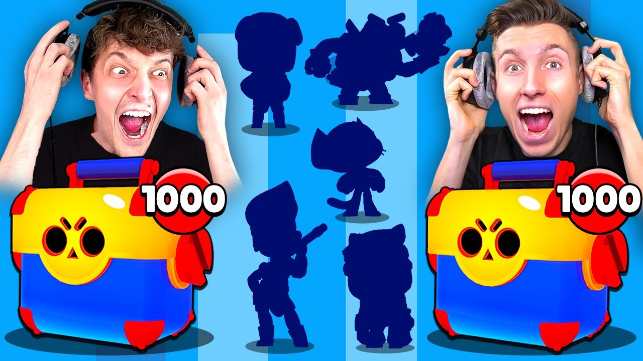 1000x MEGA BOX OPENING BATTLE! 😱 (3x LEGENDÄRE BRAWLER)