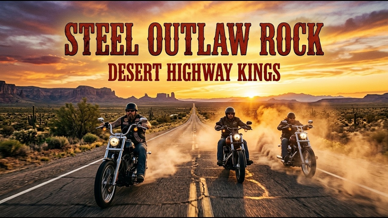 Steel Outlaw Rock 🏍️ Kings of the Desert Highway