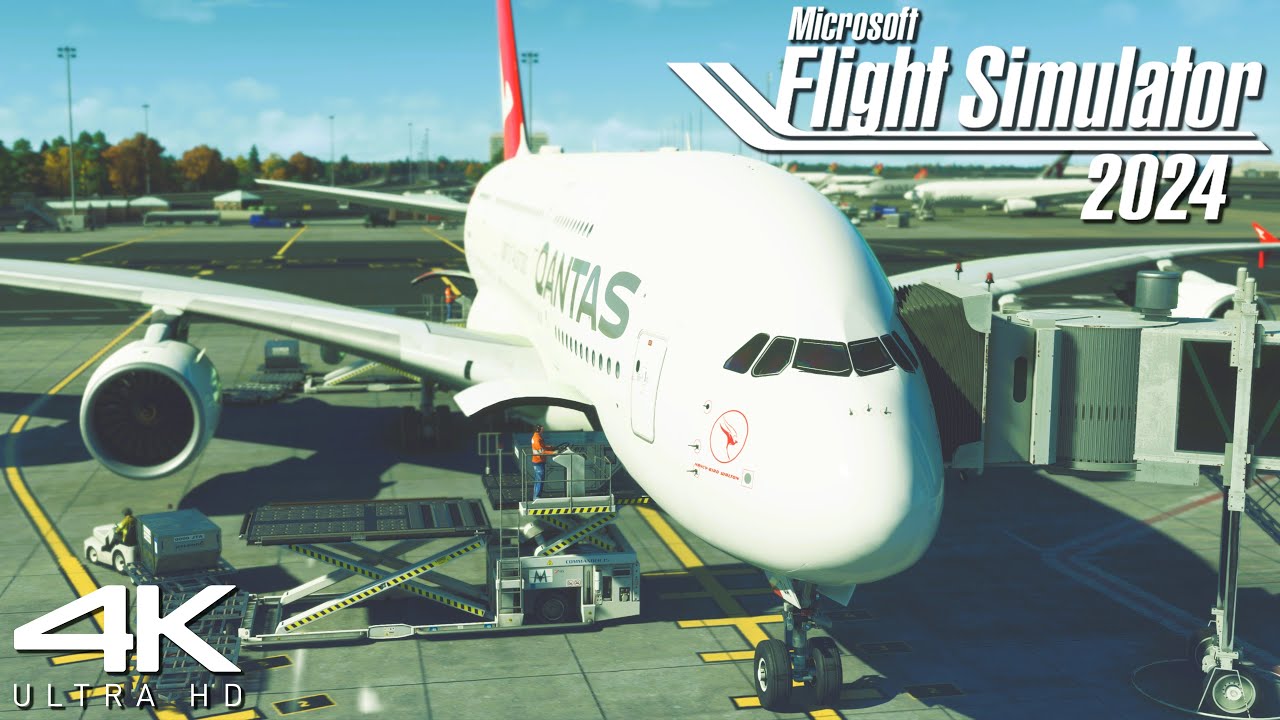 Qantas Airbus A380 in Flight Simulator 2024!! | Sydney ✈ Johannesburg | The Largest Passenger Plane!