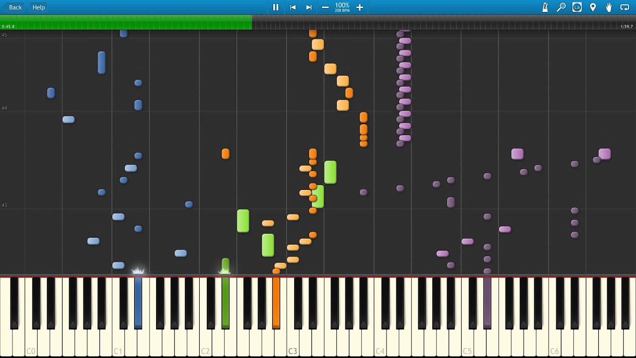【Synthesia】D(ABE3) - MANIERA