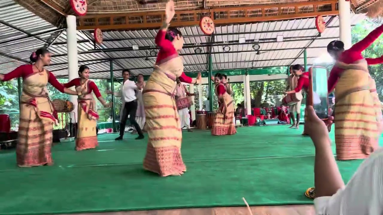 Bihu Dance 💃 At #kaziranganationalorchidpark 