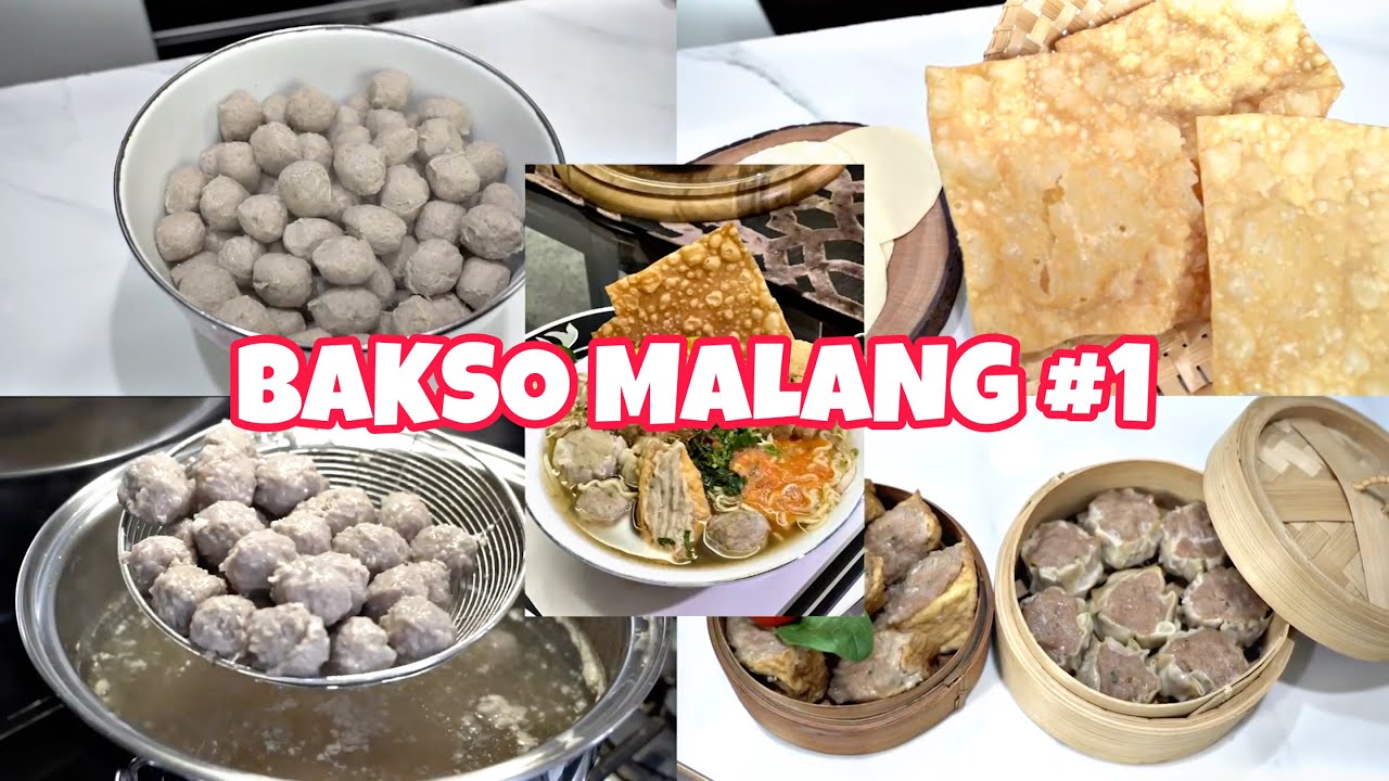 “Seri BAKSO  MALANG #1 I Rahasia Bakso Halus dan Kasar Garing Aman Dikonsumsi  TRESIA'S KITCHEN