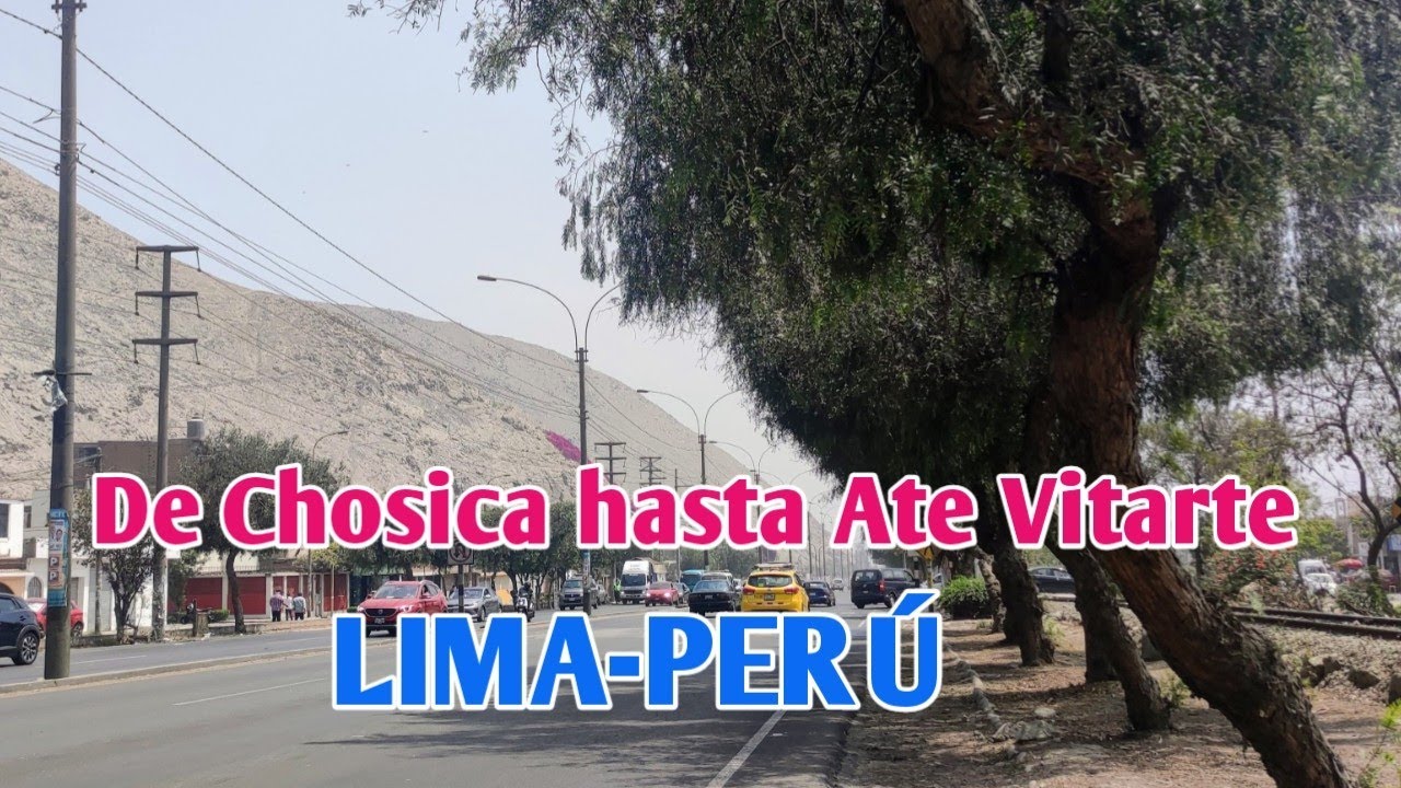 LIMA PERÚ:DE CHOSICA HASTA ATE VITARTE POR LA CARRETERA CENTRAL: DÍA 18 DE SETIEMBRE DE 2022