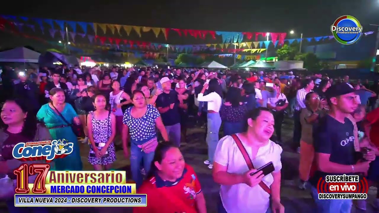 CONCIERTO INTERNACIONALES CONEJOS DESDE EL MERCADO NUEVO DE VILLA NUEVA