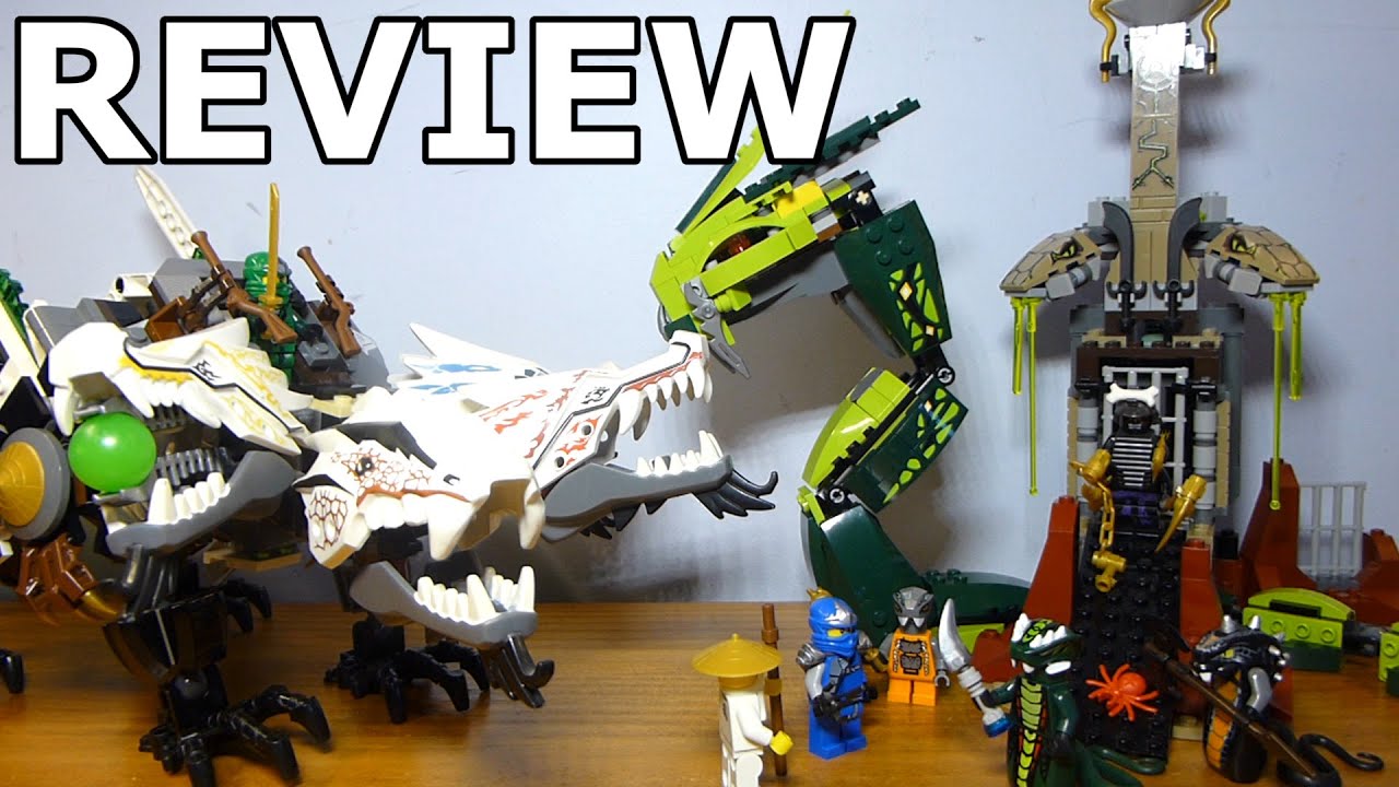 Lego Ninjago Epic Dragon Battle Review Set #9450