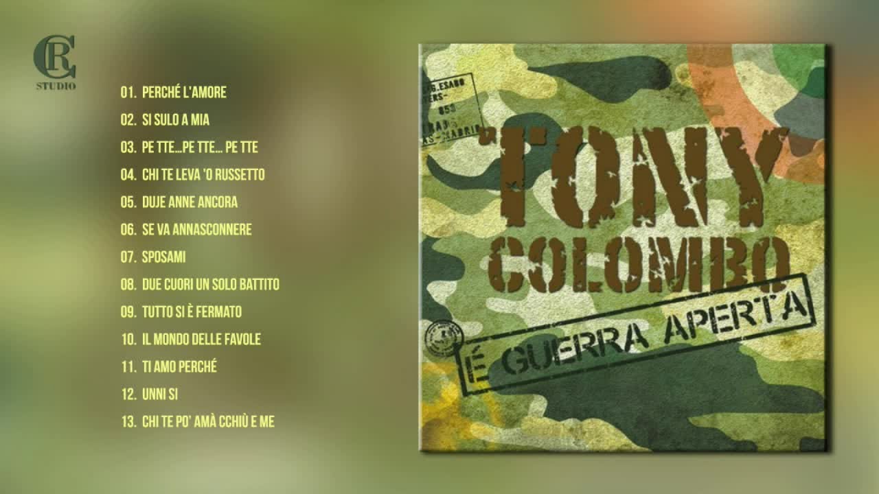 Tony Colombo - E' Guerra Aperta - Full Album