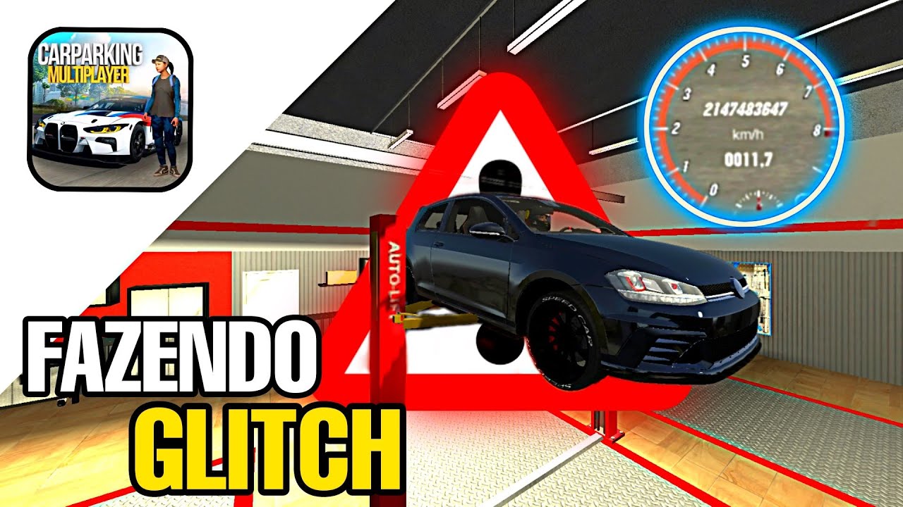 COMO FAZER UM CARRO GLITCH NO CAR PARKING MULTIPLAYER -100% REAL-