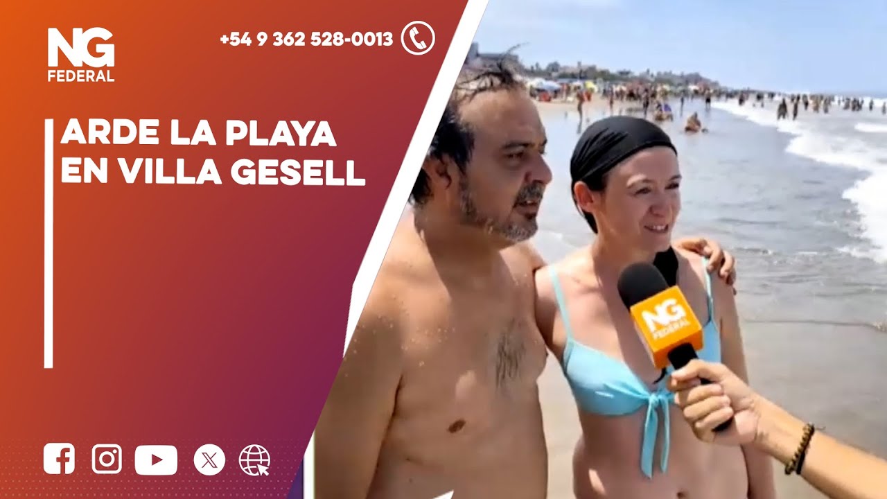 NGFEDERAL - ARDE LA PLAYA EN VILLA GESELL
