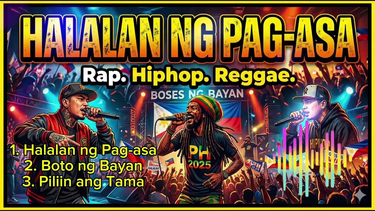 HALALAN NG PAG-ASA|Rap. Reggae Music|@joriekaudiomusic