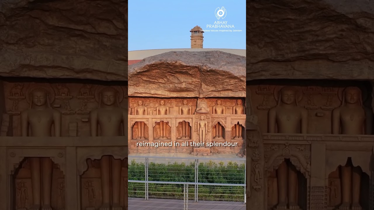 Discover the majestic Tirthankar sculptures from Gwalior Jain Caves, recreated with precision .