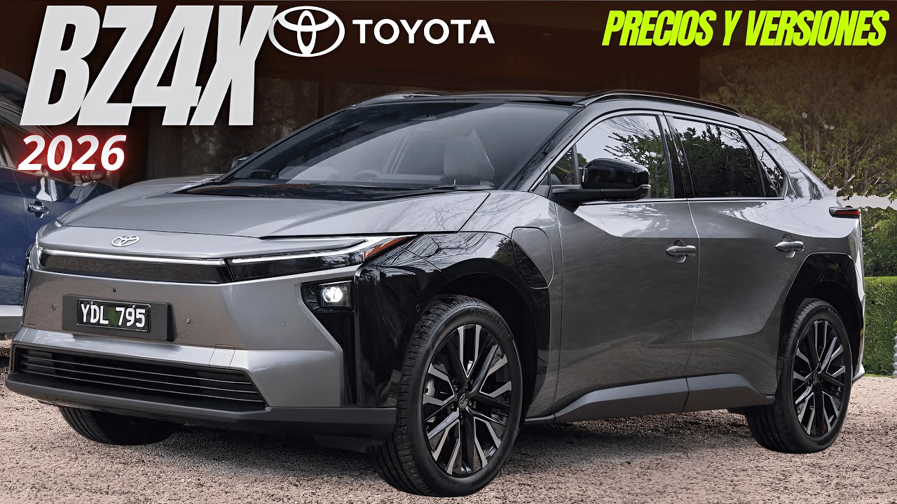 Llego TOYOTA bZ4X 2026 ⚡ ,  POTENTE Y SEGURA, Precios y Versiones.