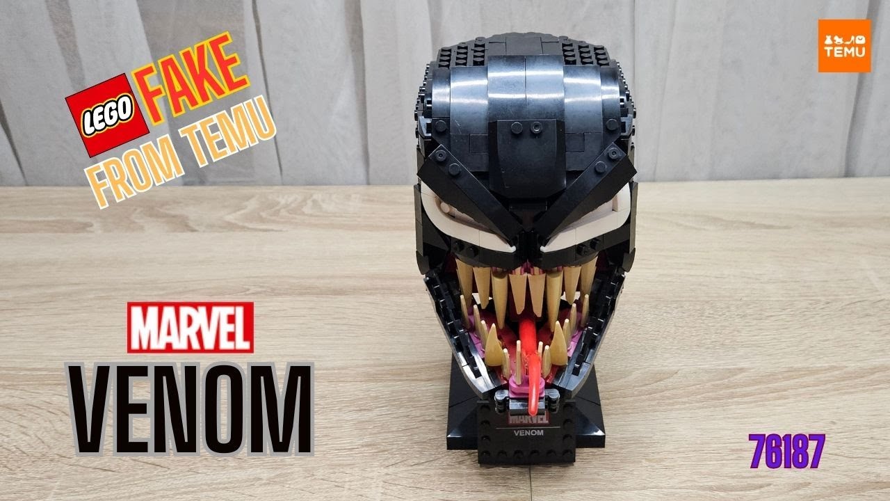 Venom - Fake Lego 76187 from Temu