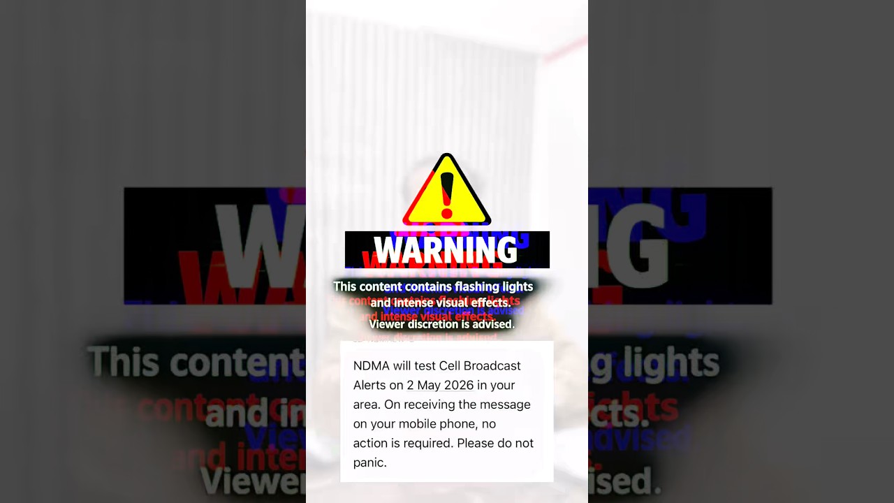 ❌ DO NOT PANIC &ldquo;NDMA Alert India | 2 May 2026: A New Era of Smart Safety Begins&rdquo; #alert #ndma