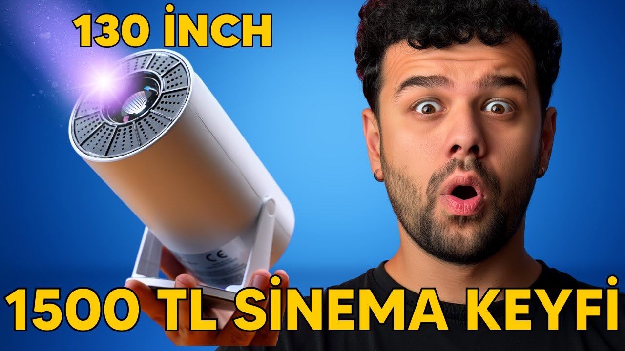 130 İnç Dev Ekran Sadece 1500 TL! Heaven House Projektör İncelemesi