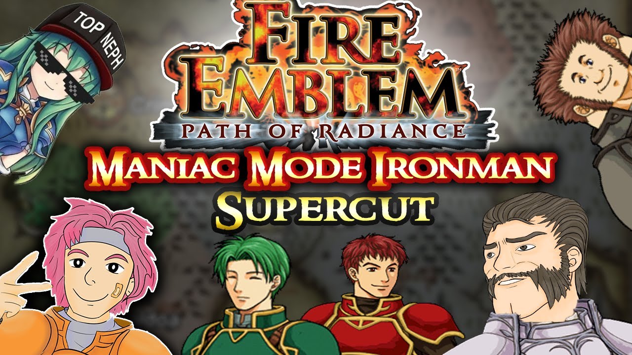 Can I Ironman Fire Emblem Path of Radiance Maniac Mode?