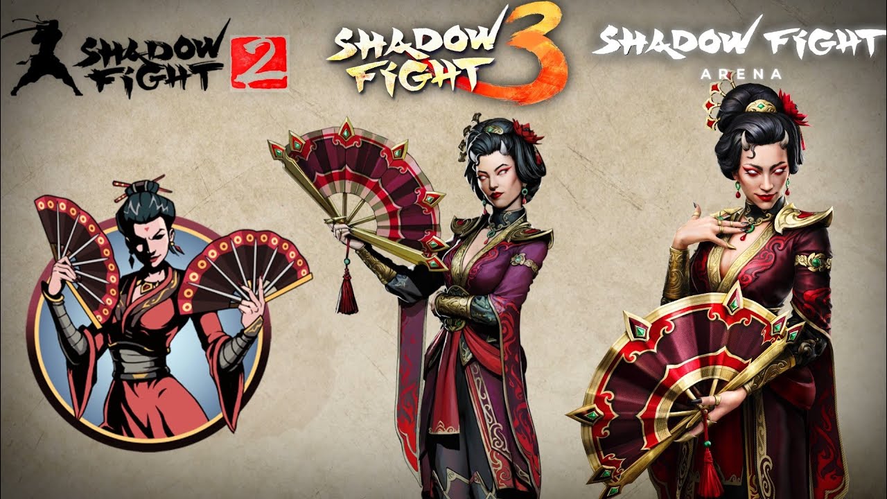 SF2 / SF3 / SF4 Widow Comparison - Evolution of the Demon Witch & Fans