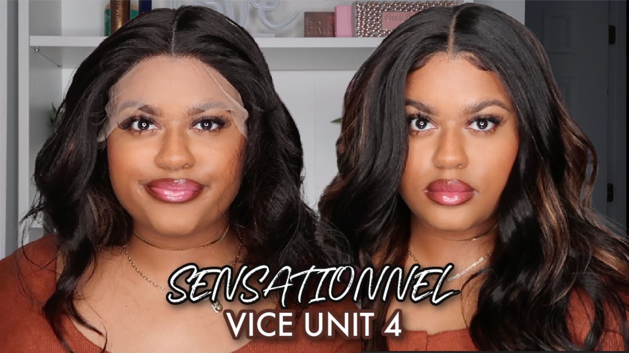 NEW Sensationnel Synthetic Hair Vice HD Lace Front Wig - VICE UNIT 4 | Courtney Jinean