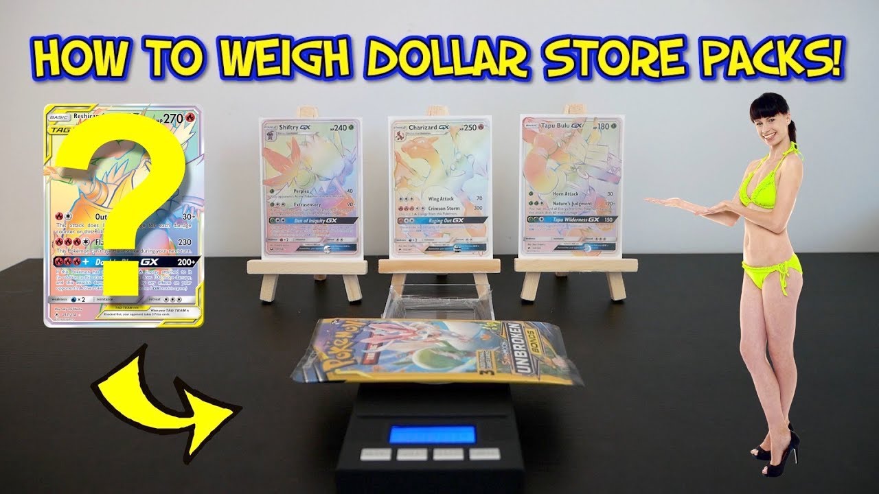 HOW TO WEIGH UNBROKEN BONDS DOLLAR STORE PACKS | Pokemon Card Opening
