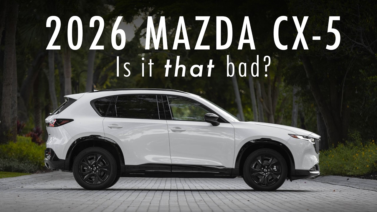 У Mazda проблемы? Подробный обзор и тест-драйв CX-5 2026 года