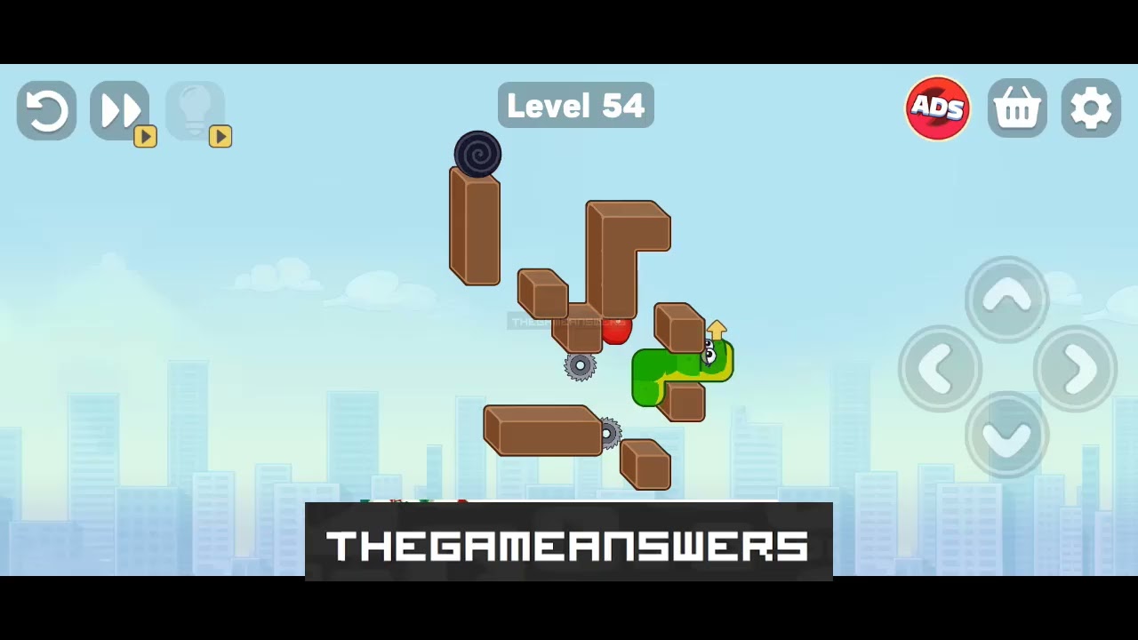 Snake Puzzle Level 54