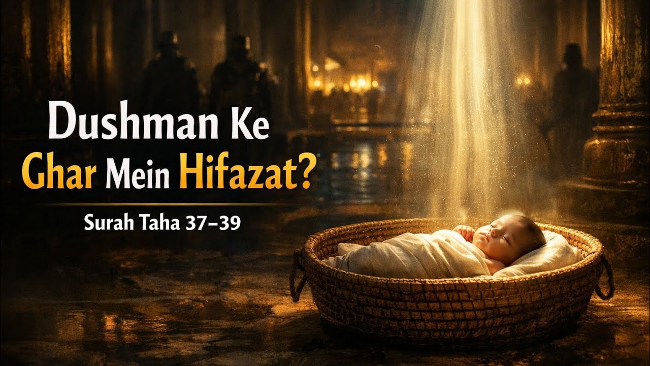 Dushman Ke Ghar Mein Hifazat? | Surah Taha (37-39) ki Tafseer ✨