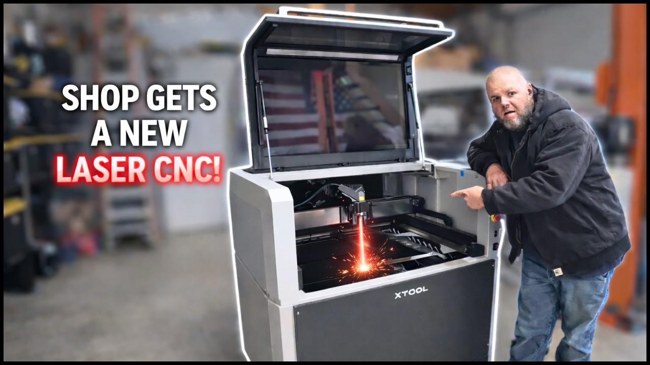 I Got A New Laser CNC! XTool MetalFab CNC