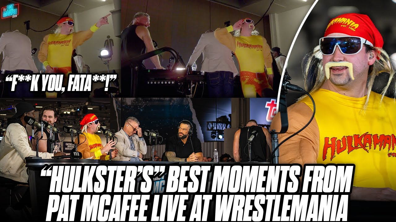 Hulkster’s Best Moments From The Pat McAfee Show At WrestleMania