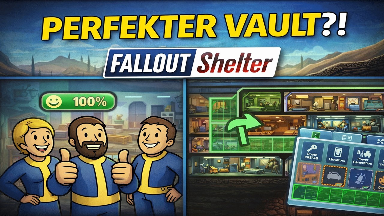 🔴 LIVE | Fallout Shelter 🏗️ Wir bauen unseren perfekten Vault! | Deutsch