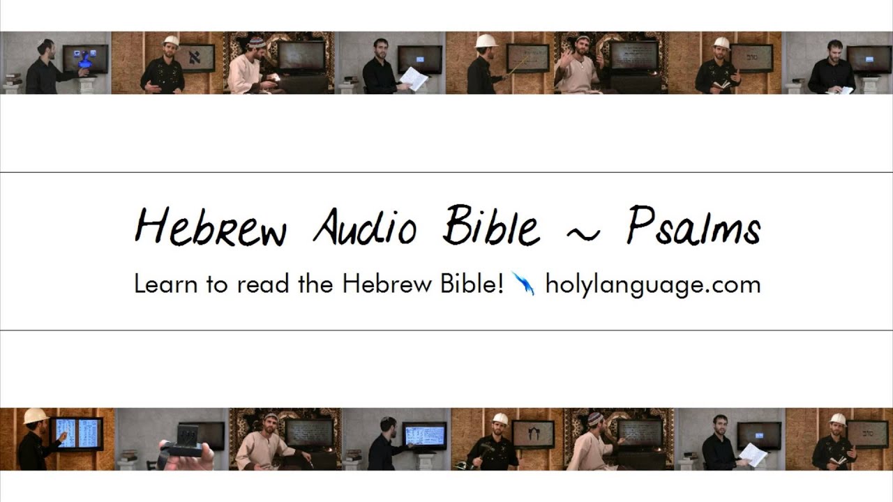 Psalms - Hebrew Audio Bible! Biblia Bibel B&iacute;blia библия 圣经 聖經 聖書 बाइबिल תנ