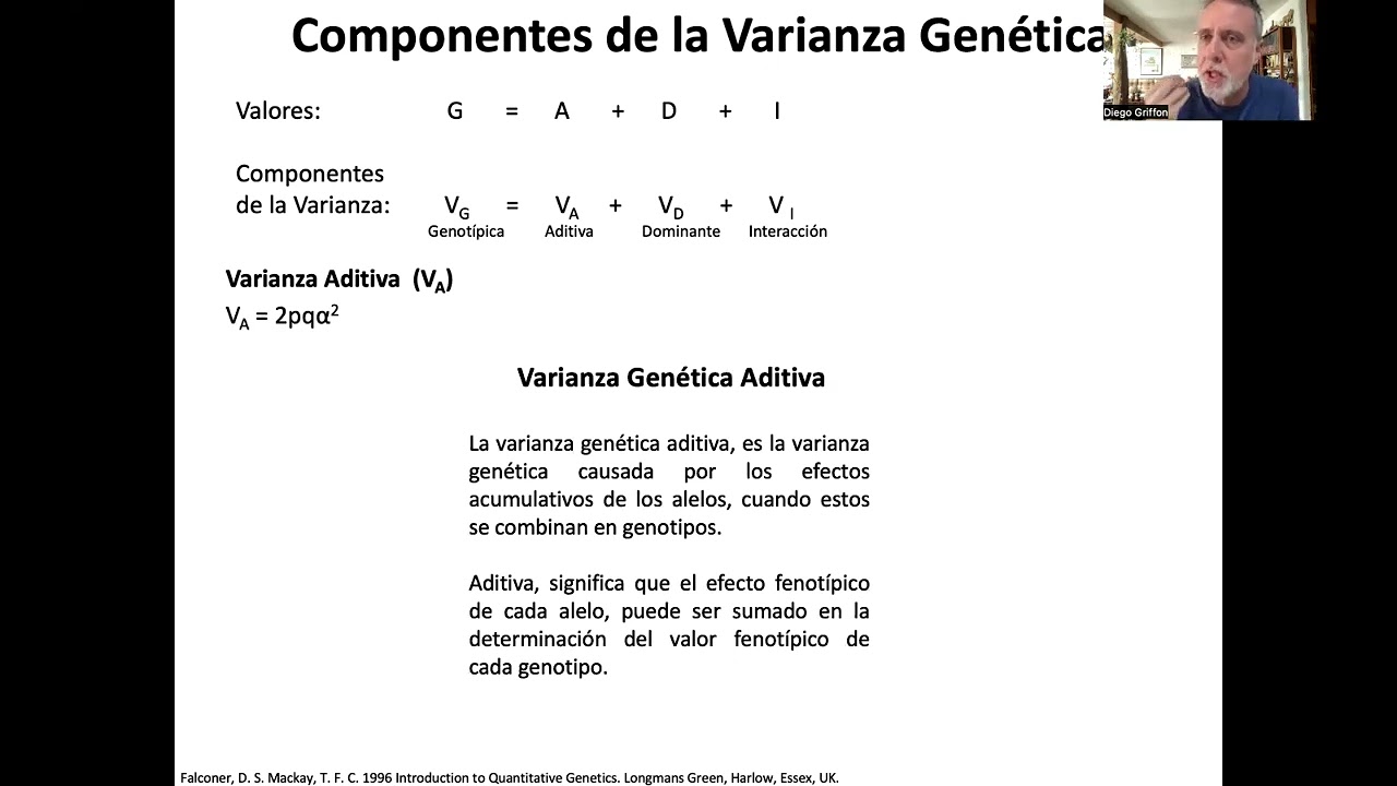 9- Genética Cuantitativa: Componentes de la Varianza