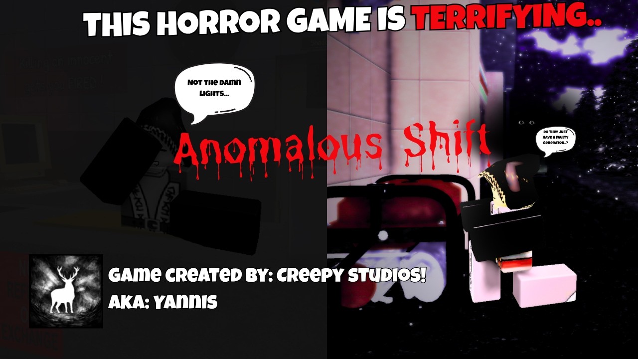 THIS ROBLOX GAME IS TERRIFYING (Roblox Anamalous Shift)
