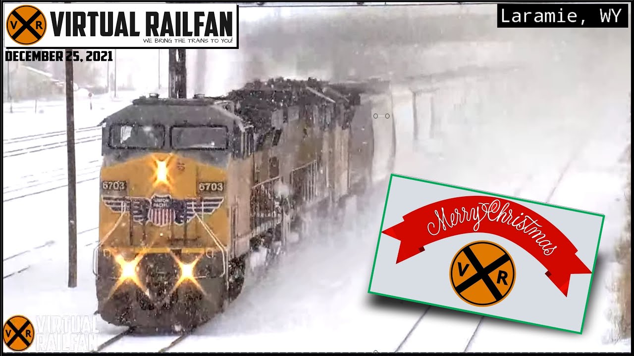 WE COULD NEVER FORGET OUR RAILFANS ON CHRISTMAS DAY!  MERRY CHRISTMAS!  12/25/2021
