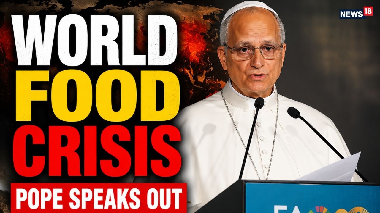 Pope Leo XIV Speaks on Global Hunger | Historic Visit to UN World Food Programme HQ in Rome | LIVE