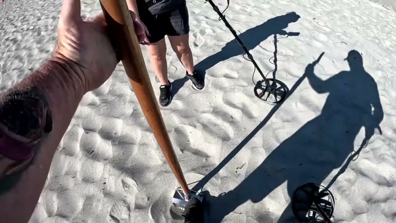 Beach Metal Detecting, GOODBYE Pinpointer!