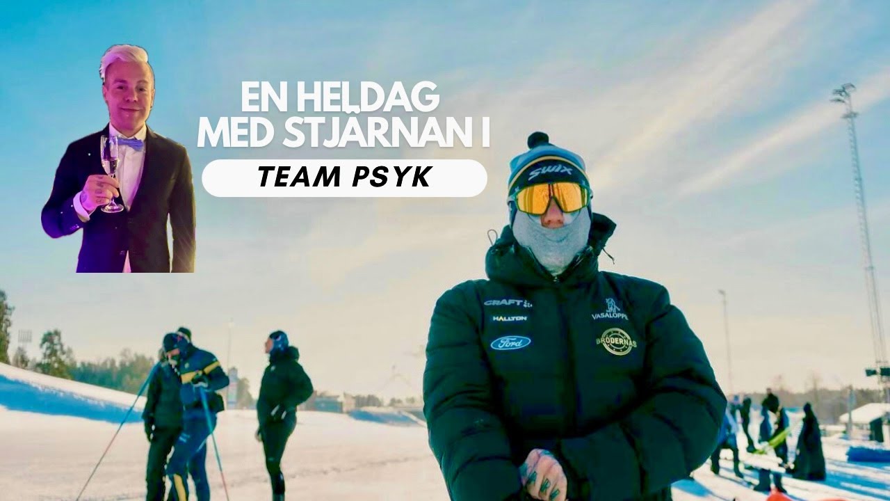 EN HELDAG MED STJÄRNAN I TEAM PSYK!!