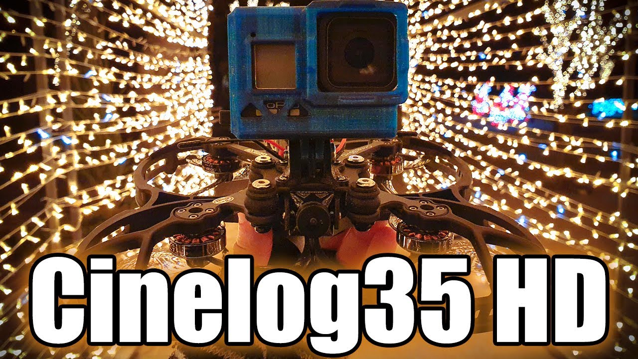 ✅ GEPRC Cinelog35 HD -  Полный Обзор моего FPV Дрона для Полной Gopro! 2022