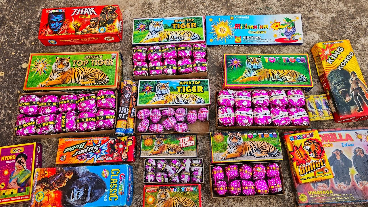 Top Tiger Cracker Testing 2023 / Types Of Sutli fatakha / Diwali Top Tiger Cracker / #diwali