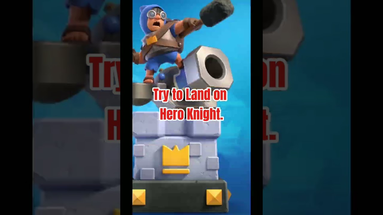 Try to land on Hero Knight!
