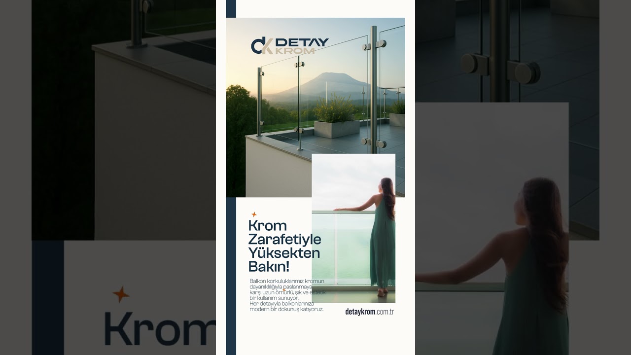 Krom Havuz Korkulukları | Detay Krom #havuzluvilla #havuzyapımı #korkuluk #mimaridetaylar #balkon