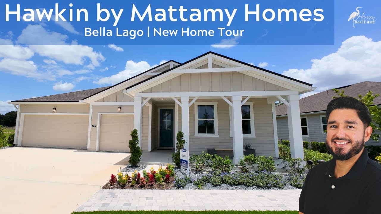 New Home Tour | Hawkin by Mattamy Homes at Bella Lago | Green Cove Springs, FL