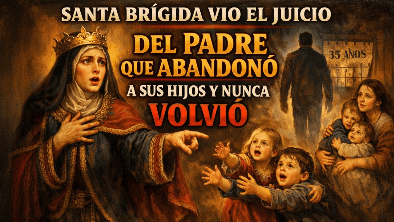 Santa Brígida Vio el Juicio del Padre que Abandonó a sus Hijos y Nunca Volvió