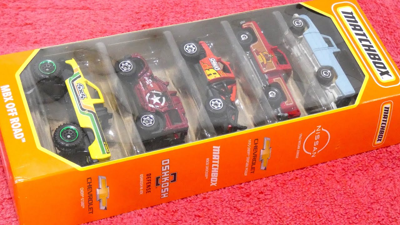 2024 Matchbox OFF ROAD 5 Pack