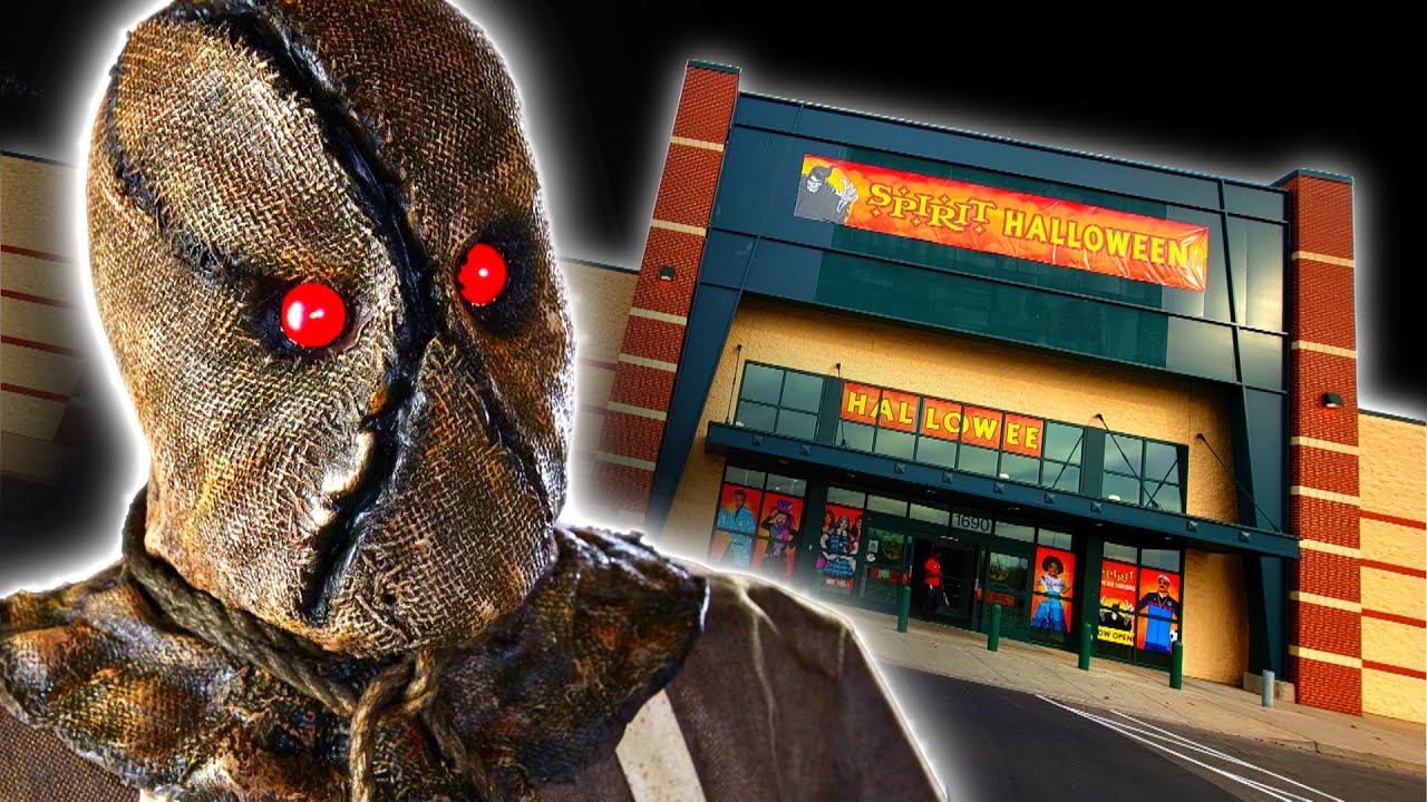 SPIRIT HALLOWEEN 2022 INSIDE ABANDONED DICKS SPORTING GOODS SPRINGFIELD OHIO