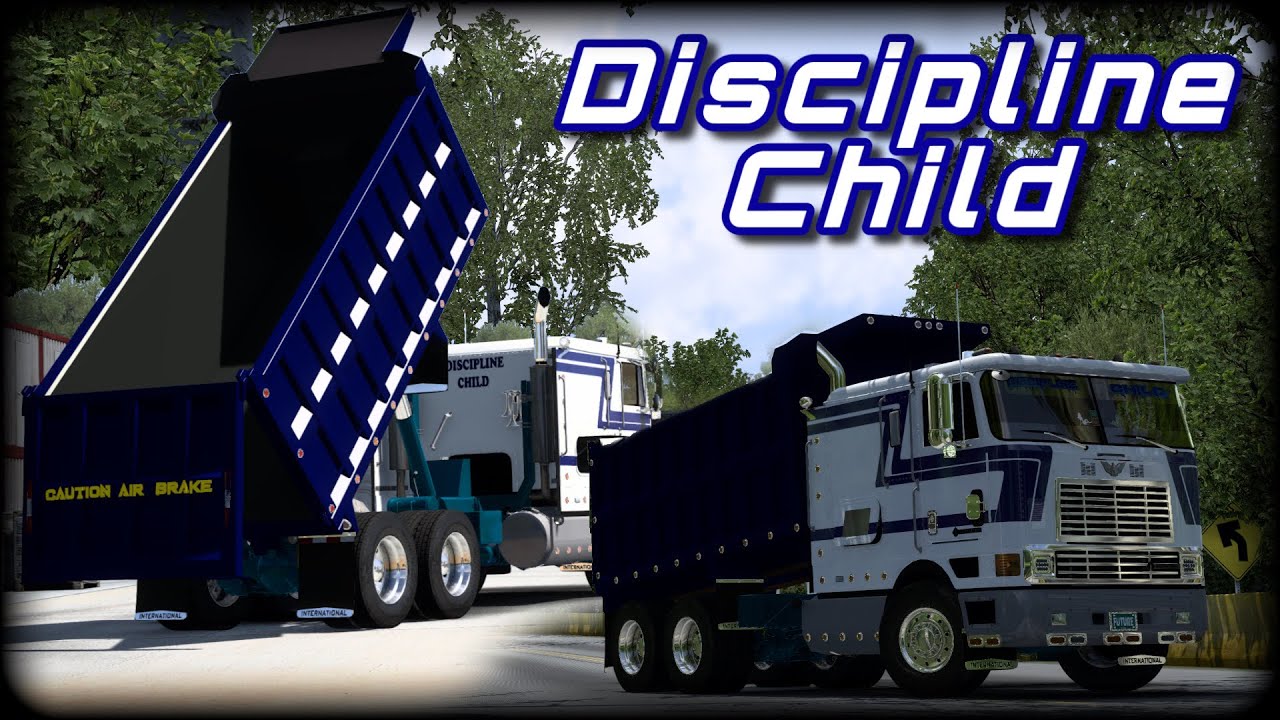 Custom International Cabover в American Truck Simulator
