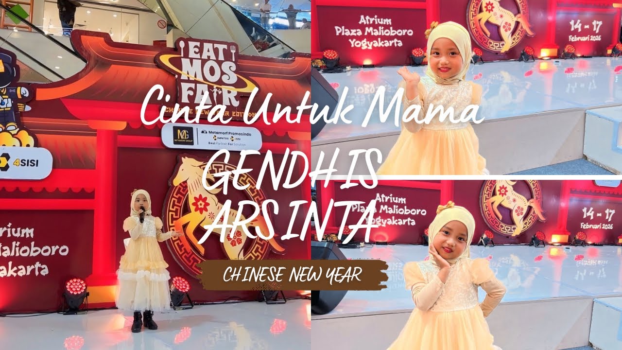 Cinta Untuk Mama | Live Perform Chinese New Year 2026 | Plaza Malioboro Jogja
